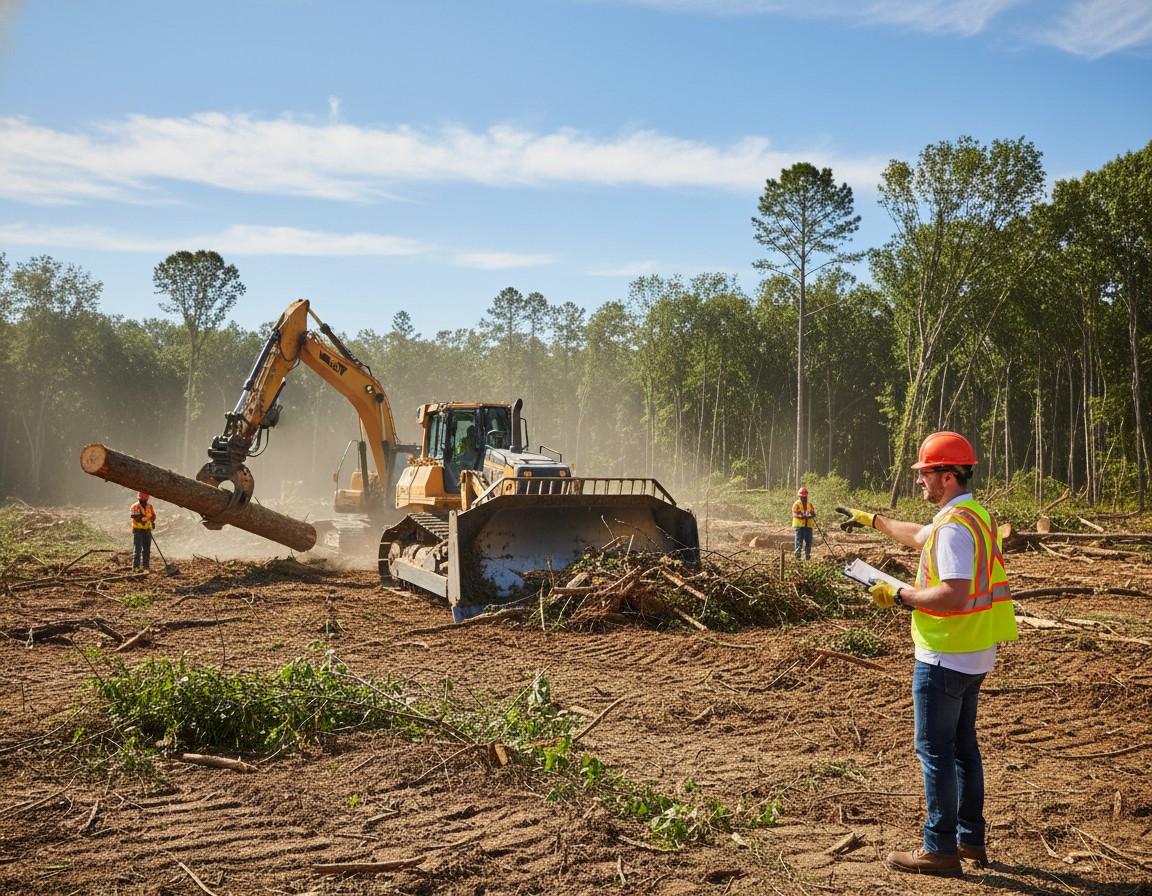 Land Clearing In Roanoke TX